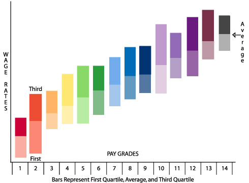 Figure 12-5. Graph of Wage Survey Results