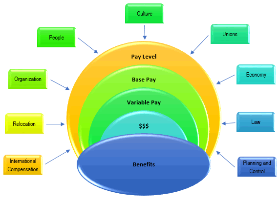 a model of compensation decisions and determinants