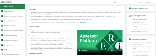ERI Salary Assessor Platform